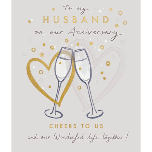 Picture of TO MY HUSBAND ON OUR ANNIVERSARY CARD